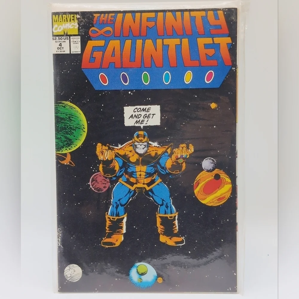 Infinity Gauntlet #4 Marvel 1991 Comic Book